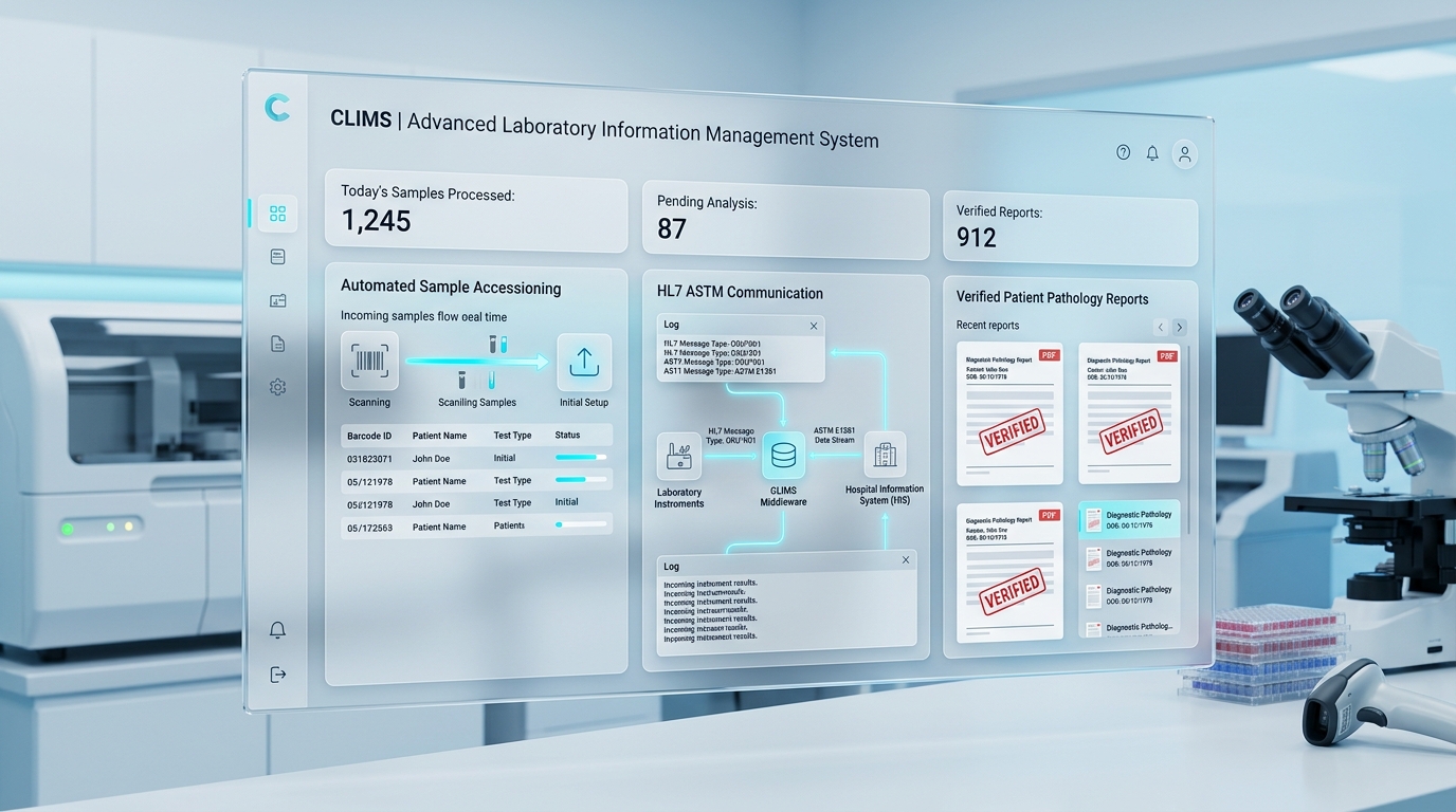 AI Laboratory System (AILS) - Healthcare SaaS case study